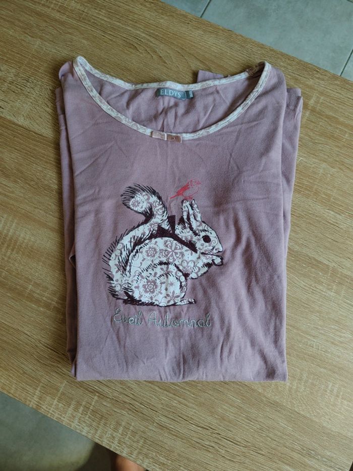 Tee shirt a manches longues nuits