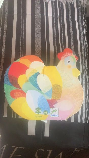 Puzzle djeco Raoul ma poule