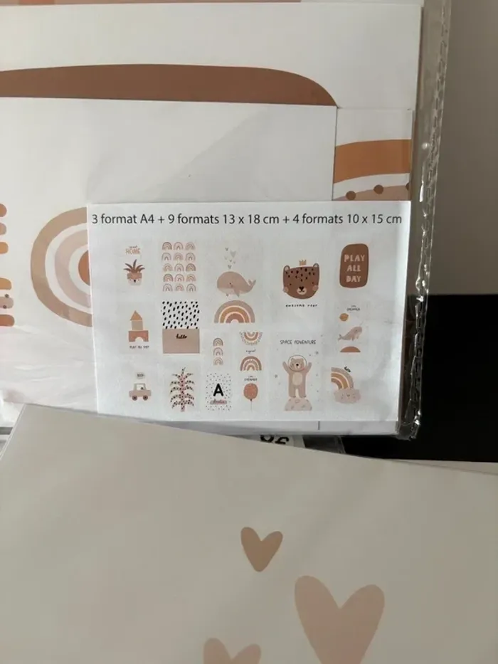 Affiches “Baby Minimal” pour chambre enfant - photo numéro 2