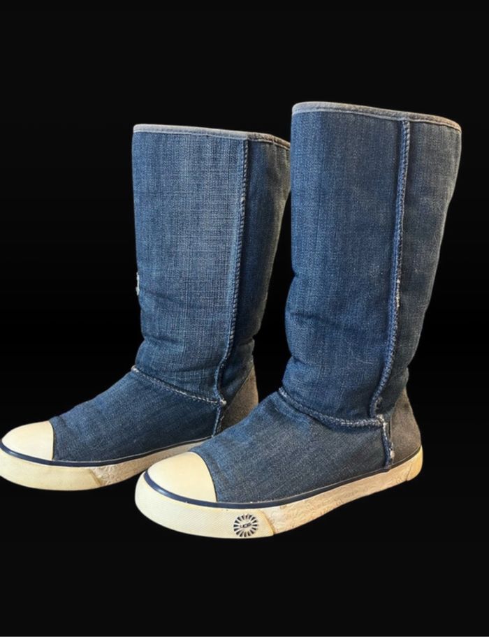 Boots / botte / basket en jeans - photo numéro 2