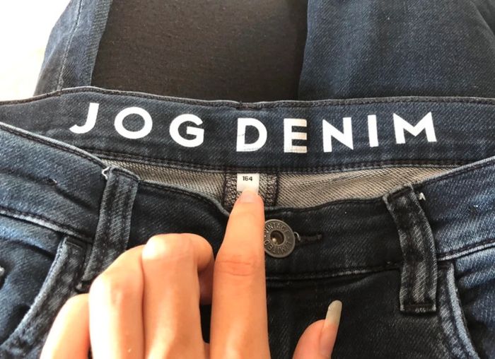 Jog denim ajustable style jean slim C&A 14 ans - photo numéro 6