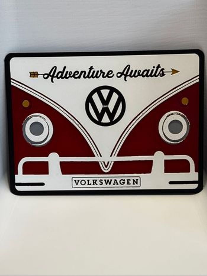 Impression 3D, Hueforge vintage Volkswagen combi