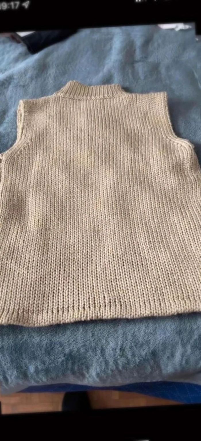 Pull  femme  sans  manches - photo numéro 2