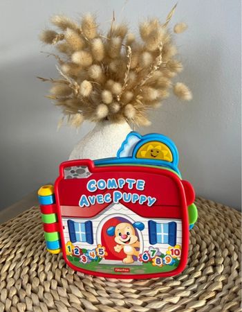 Fisher Price livre compte avec puppy