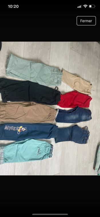 Lot de pantalon