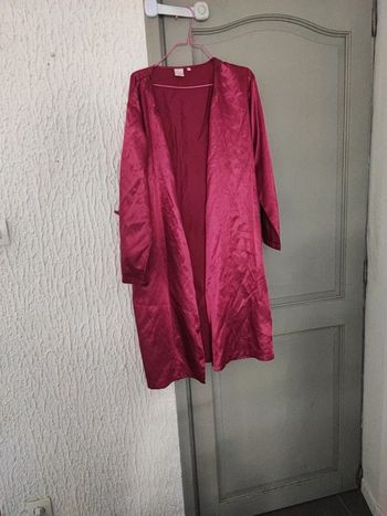 Peignoir satin T42-44