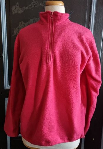 Pull chaud rose fuchsia taille M