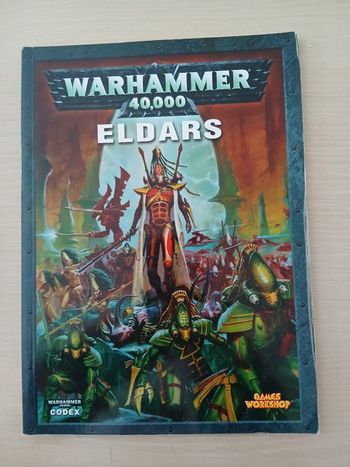 Livre warhammer 40,000 Eldars en francais