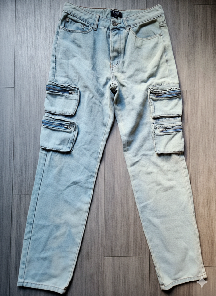 Jeans BoohooMan Homme – Taille 40 – Neuf sans étiquette – Bleu Denim - photo numéro 2