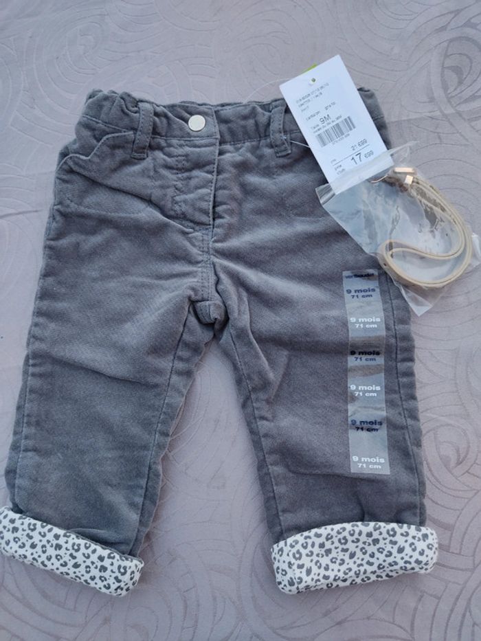 Pantalon chaud 9 mois