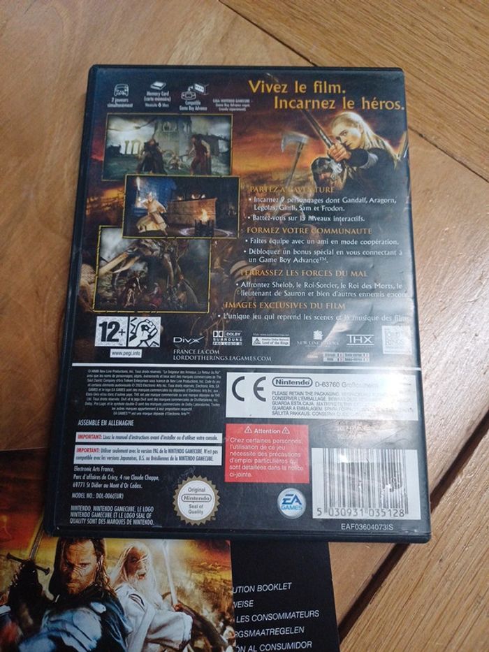 Le Seigneur des Anneaux - Le Retour du Roi - Nintendo Gamecube - photo numéro 3
