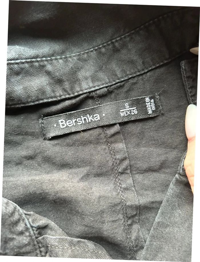Chemise noire - Stradivarius - taille S - photo numéro 7