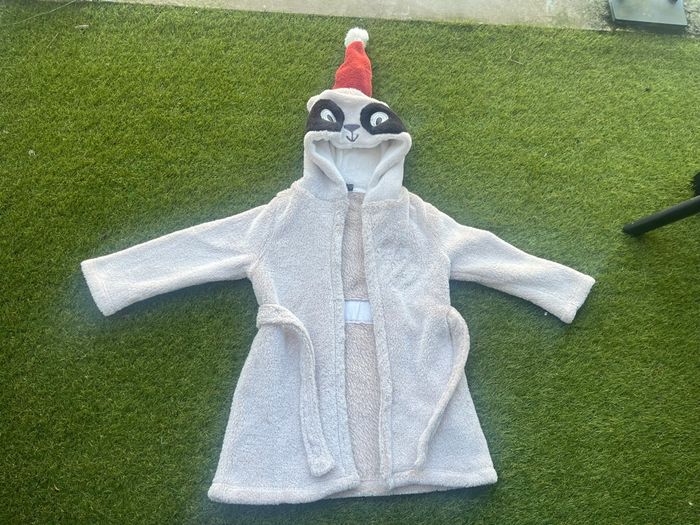 Sortie de bain douce 3-4 ans garçon