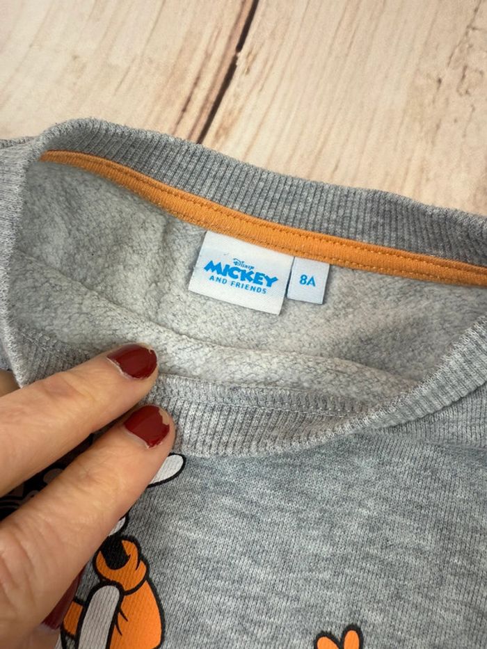 Pull Sweat en molleton Disney mixte 8 ans - photo numéro 3