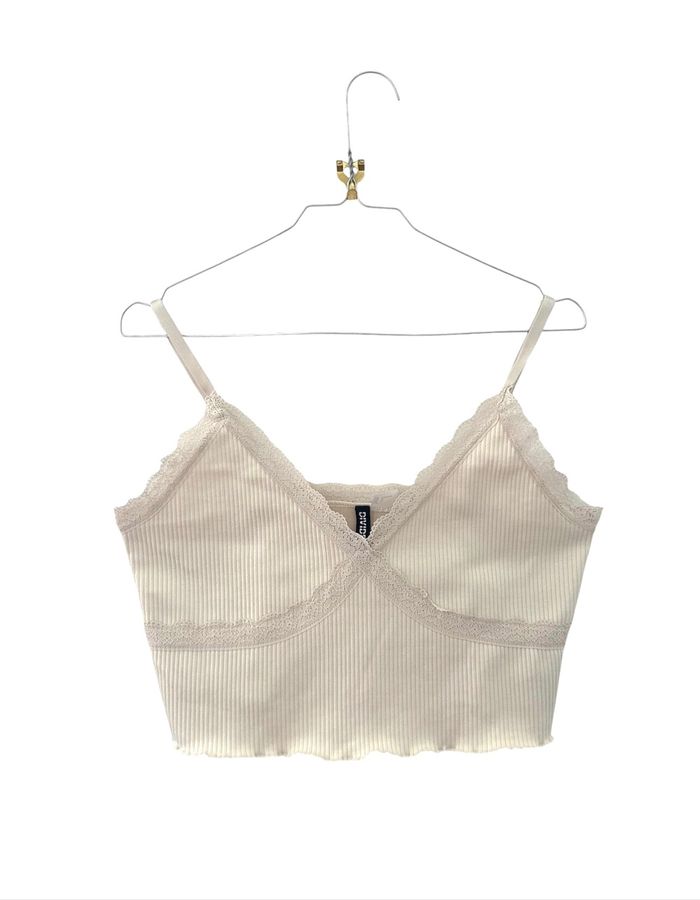 🤍 Sublime top court H&M côtelé 🤍
