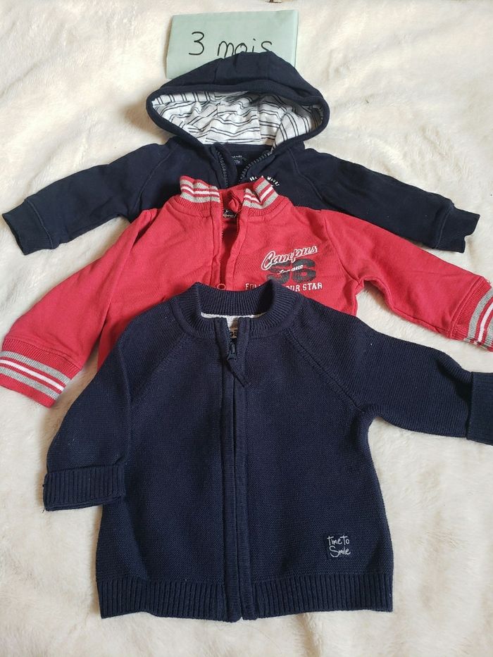 Vestes 3 mois
