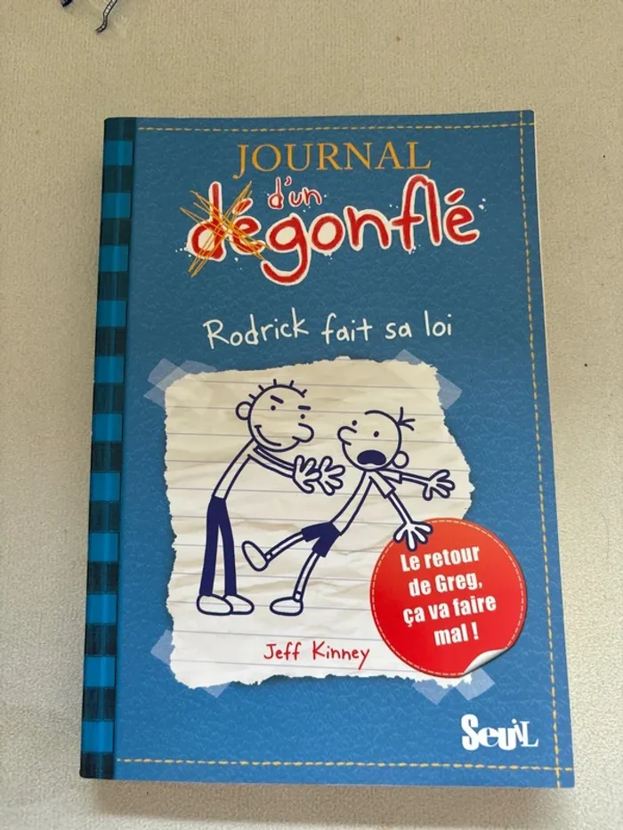 Livre journal d’un dégonflé tome 2
