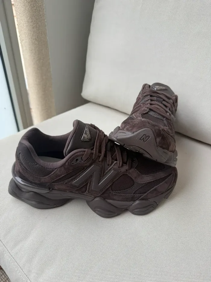 Basket New balance 9060 Chocolate Brown - photo numéro 9