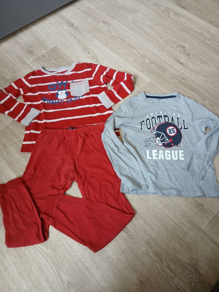 Pyjama et tee shirt garçon 6 ans - photo numéro 3