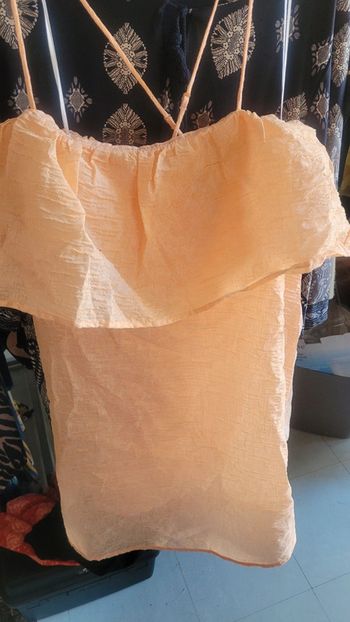 Blouse a bretelles