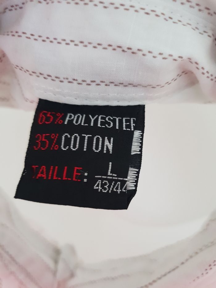 Chemise à rayures blanche - photo numéro 4