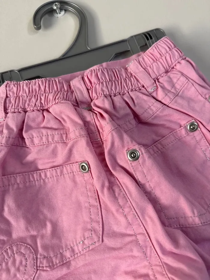 👖pantalon rose épais avec doublure - bébé fille - 6 mois - Tissaia -bon état - photo numéro 6