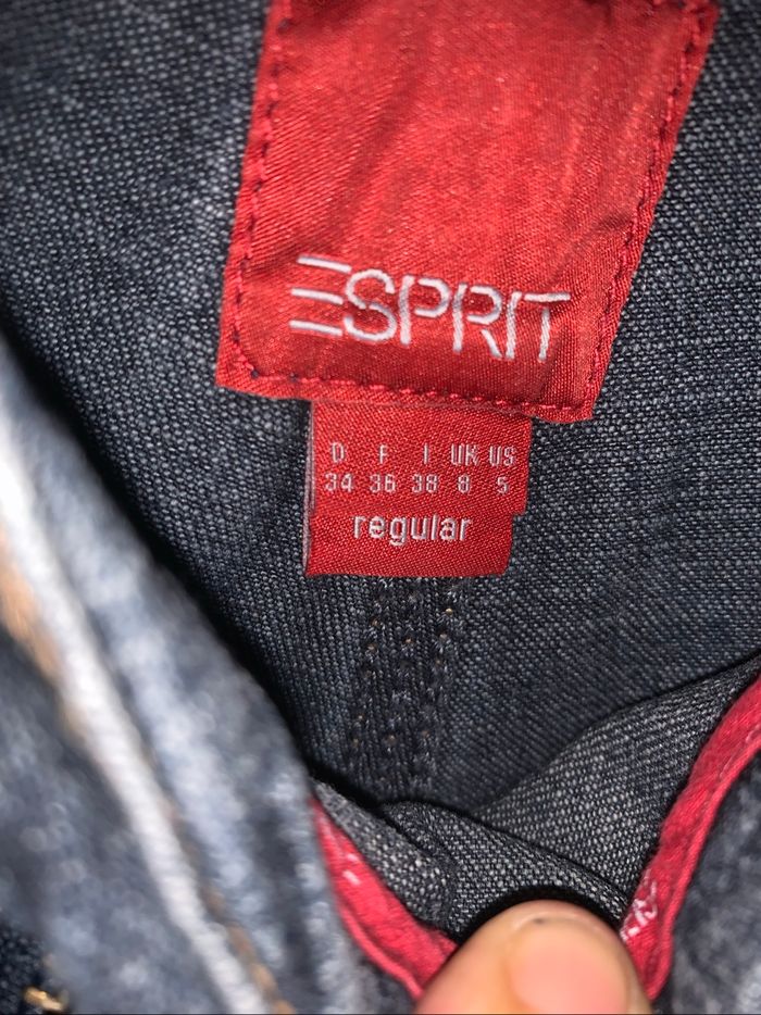 Salopette jean Esprit taille 36 jambes larges régular tres bon état - photo numéro 10