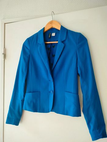 Veste bleu H&M 34