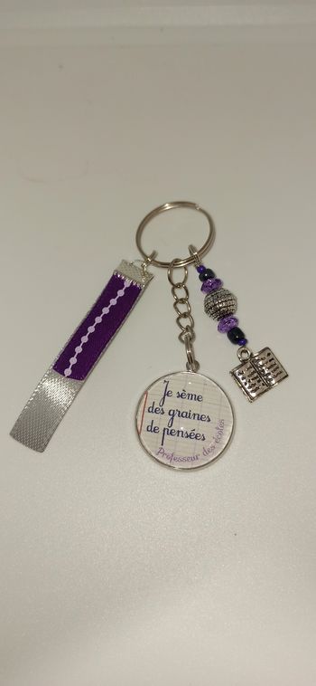 Porte clé professeur, enseignant, prof