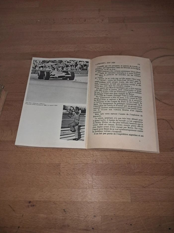 Livre Matra la course en bleu par Calmann-Levy - photo numéro 3