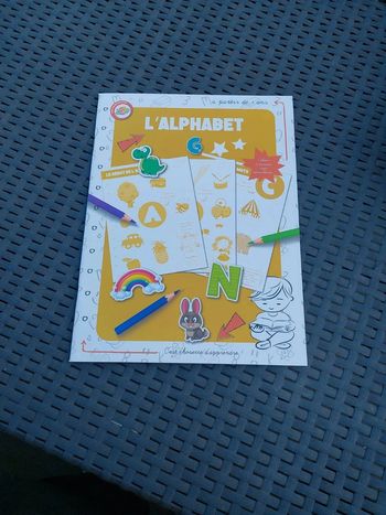 Cahier sur l alphabet