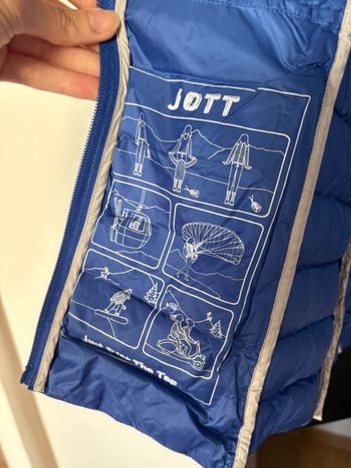 Doudoune femme légère JOTT - cha bleu - taille S - photo numéro 6