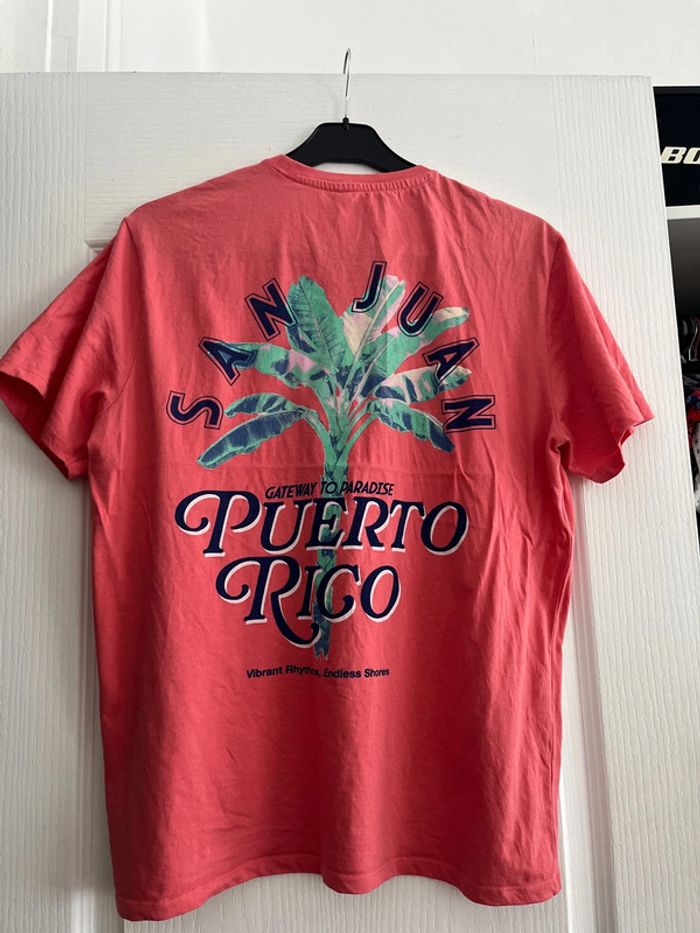 T shirt corail homme - photo numéro 4