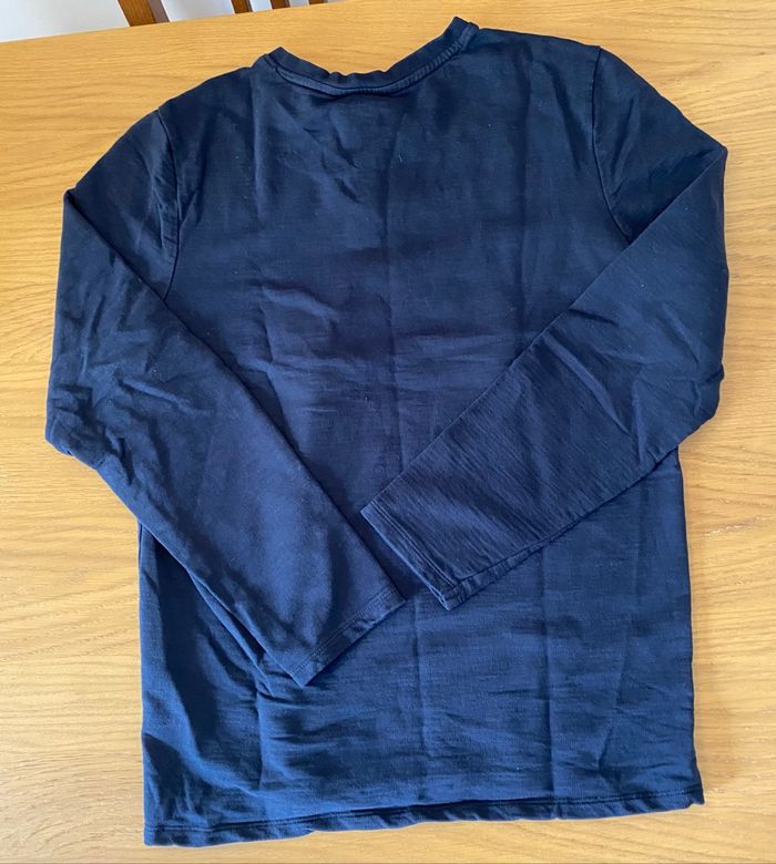 Kiabi Polo manches longues bleu marine Taille 38 - photo numéro 6