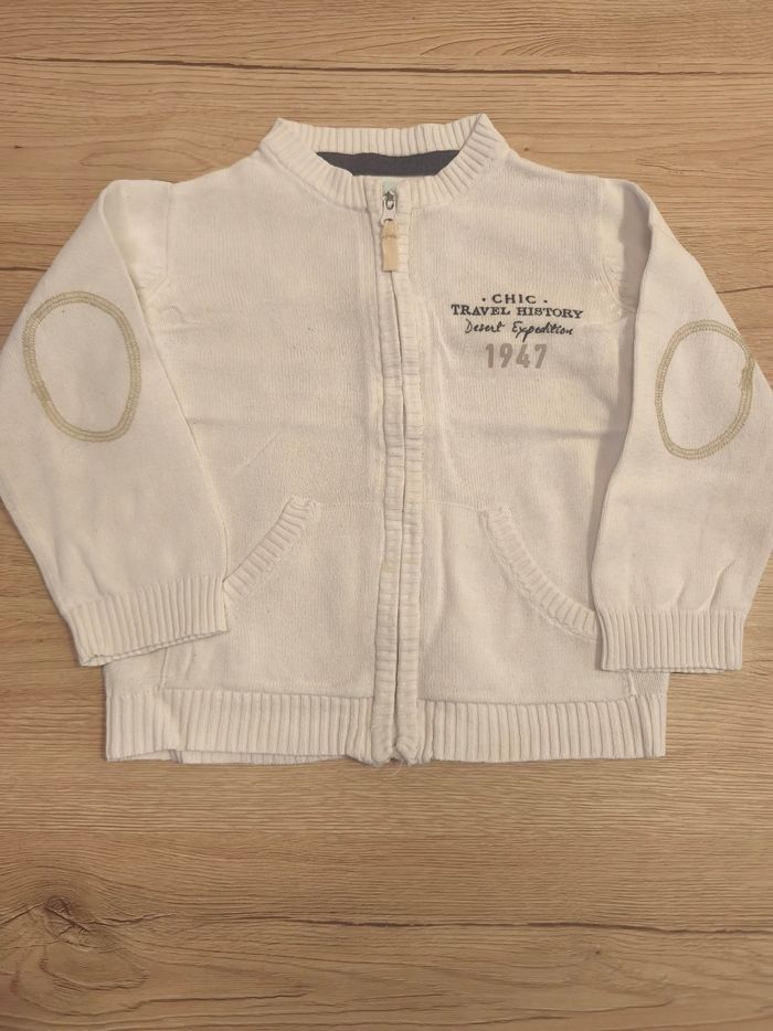 Gilet zippé 18 mois - photo numéro 2