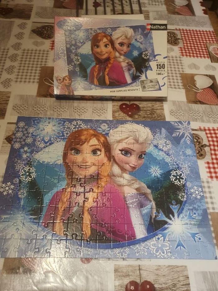 Puzzle reine des neiges 150 pièces