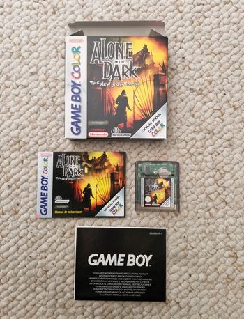 Alone in The Dark The New Nightmare Game Boy Color