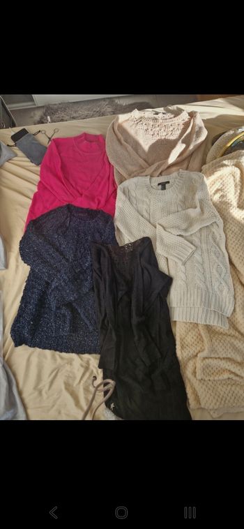 Lots pulls chauds m/L