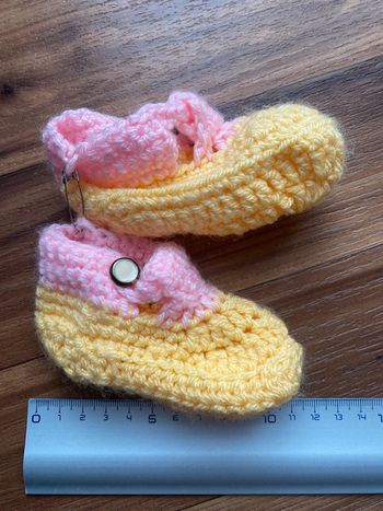 Chaussons fille laine