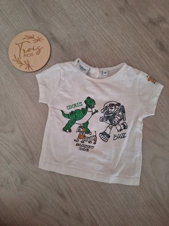Tee-shirt Toy's Story 3 mois