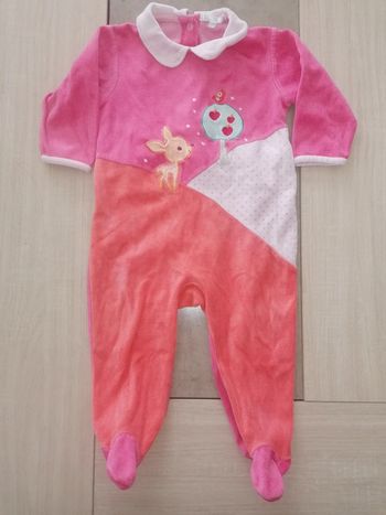 Pyjama bébé fille / kitchoun / 18 mois - 81 cm