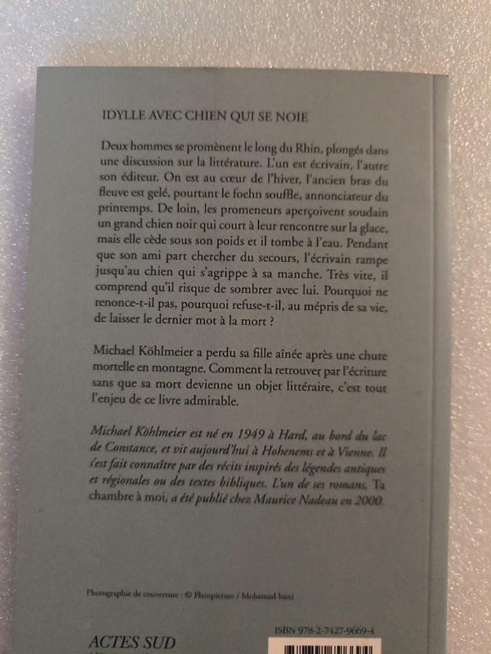 Idylle avec chien qui se noie - photo numéro 2