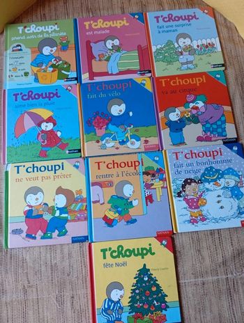 T'choupi X10 Thierry Courtin édition Nathan
