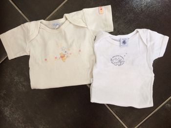 Lot 2 bodies 12 mois