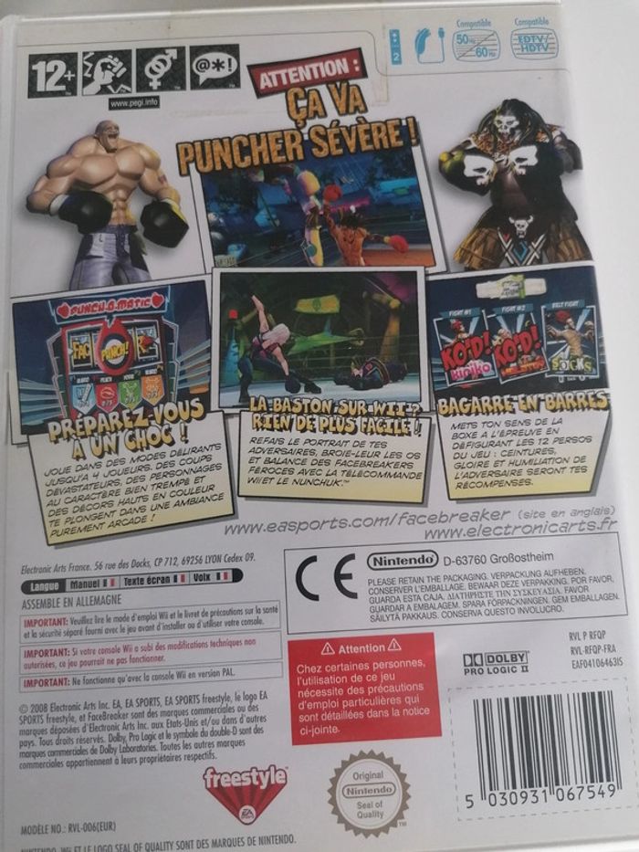 Jeu wii K.O party 🥊 - photo numéro 4
