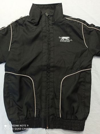 veste noire de Airness taille 6 ans Réf 958 C01