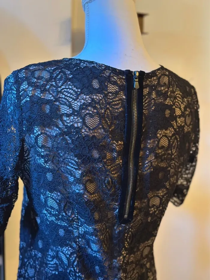 Blouse en dentelle noire Gérard Darel – Taille 38 - photo numéro 6
