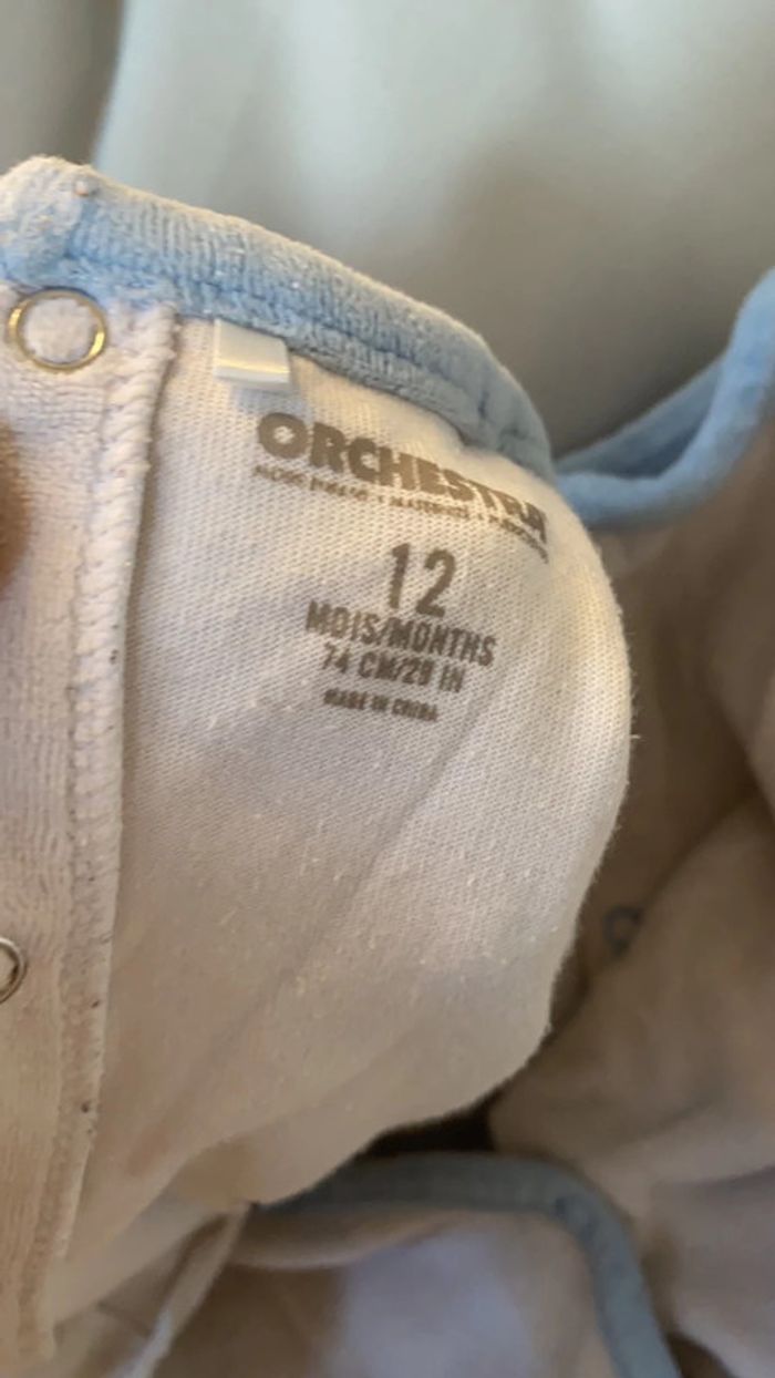 Pyjama garçon 12 mois - photo numéro 3