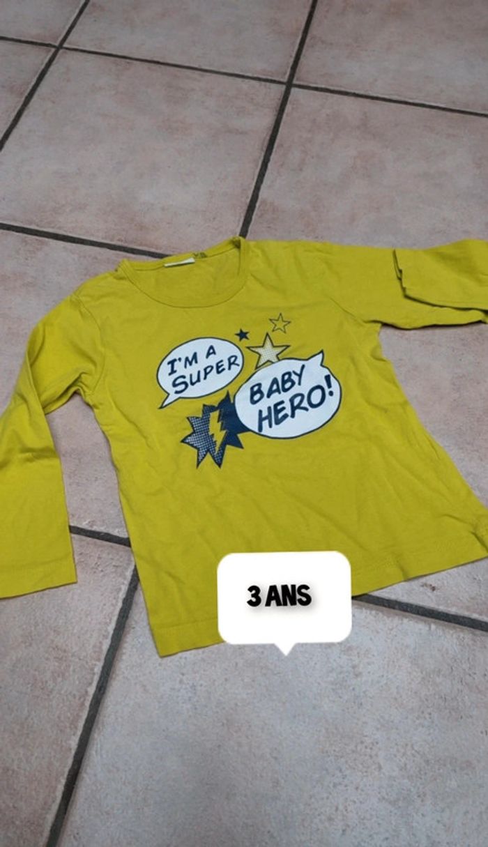 T-shirt ML baby hero