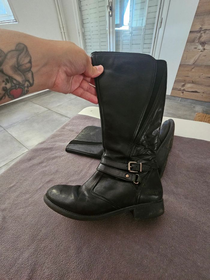 Botte noir - T36 - photo numéro 9